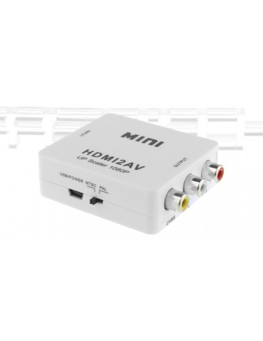HDMI to 3*RCA AV Converter Adapter