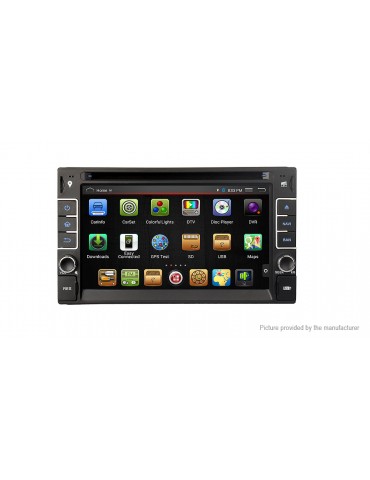 DR6533 Universal 6.2" Android 4.4 2-Din Car DVD Player GPS Navigation