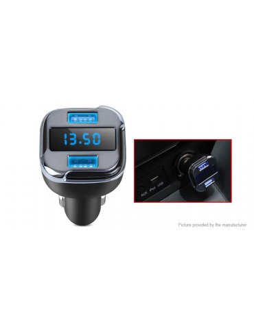 2-in-1 Vehicle GPS Tracker USB Car Cigarette Lighter Charger
